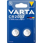 Batteri VARTA Litium CR2032 2-Pack