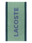 Lacoste Home Lmaster Beach Towel Grön