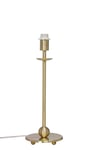 COTTEX Lampfot 38cm Borstad Guld