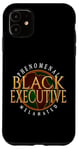 Coque pour iPhone 11 Noir Executive Phenomenal Melanated