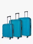 Rock Sunwave 8-Wheel Expandable Hard Shell Suitcase, Set of 3