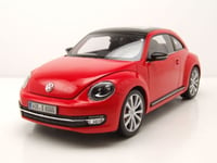 WELLY - Voiture de 2012 couleur rouge – VW new beetle - 1/18 - WEL18042ROUGE