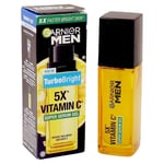 Garnier MEN TurboBright Vitamin C Face Serum Gel Brighten hydrates Skin 30ml