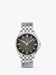 Junghans 27/4210.44 Men's Meister S Automatic Date Bracelet Strap Watch, Silver