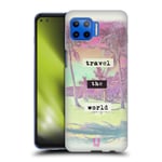 Head Case Designs Voyager dans Le Monde Entier Plage Paradisiaque Coque en Gel Doux Compatible avec Motorola Moto G 5G Plus