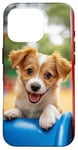 iPhone 16 Pro Playful Puppy Colorful Puppy love Dog owner gift Case