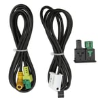 Car Audio AUX Switch USB Wire Cable Adapter For RCD510 RNS315 B6 B7