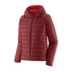 Patagonia Down Sweater Hoody - Doudoune femme Oxide Red XXL