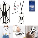 Mobile phone strap for Samsung Galaxy J3 V 3th Gen Cell phone ring Lanyard