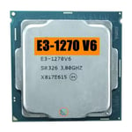 Xeon E3-1270 V6 CPU 14nm 4 C?urs 8 Fils 3.8GHz 8MB 72W processeur LIncome 1151 pour Station de Travail Carte Mère C236 Chipsets 1270V6