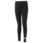 Puma Womens Essentials Leggings - Black Cotton - Size 2XL