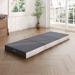 Novilla Matelas Pliant lit de Voyage 60 x 190 cm, Matelas en Mousse à mémoire de Forme en Gel, épaisseur 7 cm, Matelas Pliable d'invité ou de Camping, Certifié Oeko-TEX et CertiPUR-US, Lavable