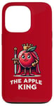 Coque pour iPhone 13 Pro The Apple King Funny Apple Lovers Saying Fruit Citation