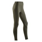 CEP Reflex Tights Grön | Långa Reflexbyxor för Löpare - Optimal Komfort & Synlighet - Handla nu på Loparshop.se!