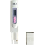 Testeur de qualité de l'eau testeur de stylo TDS portable haute précision numérique LCD TDS mètre, testeur d'électrolyseur stylo de test de