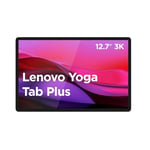 Lenovo Yoga Tab Plus - Tablette Tactile 12.7'' 3K, 144Hz (Qualcomm Snapdragon 8 Gen 3, 8Coeurs, RAM 16Go, UFS 4.0 512Go, Android 14, Wifi7 + Bluetooth) 2-en-1 Keyboard Pack + Tab Pen Pro - Seashell