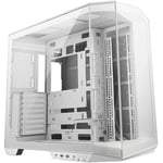 MSI MAG PANO 100L PZ WHITE ATX PC Case - ATX Capacity, Verical GPU Installation Bracket, GPU Holder, Dust Filters, Swinging Storage Bracket, Dual-chamber, USB 20Gbps Type-C