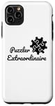 Coque pour iPhone 11 Pro Max Puzzle Amoureux Puzzler Puzzles extraordinaires