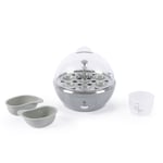 Salter Aspen Electric Egg Cooker for Boiled/Poached, 6 Egg Capacity 430W Silver