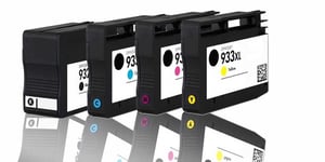 Premium 4 compatible pour HP 932XL , 933 XL Avec Puce Supérieure Qualité cartouche á HP CN053AE , CN054AE , CN055AE , CN056AE HP OfficeJet 6100 6600 6700