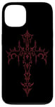 iPhone 13 Mall Goth Grunge Aesthetic Gothic Cross Case