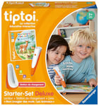 Ravensburger - tiptoi - Starter Set Deluxe - Lecteur + Station de Chargement + Livre Mon imagier des Mots 'Les Animaux' - Jeu éducatif électronique, sans écran - A partir de 3 Ans 00204