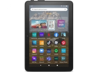Amazon Fire HD 8 - Tablet - 32 GB - 8 IPS (1280 x 800) - microSD-spor - svart - Lockscreen Ad-Supported