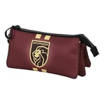 Harry Potter Gryffindor22-Trousse Triple ECO, Brun