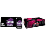 Tango Dark Berry Sugar Free – 330ml Cans (Pack of 24) & Pepsi Max Cherry, 330ml Can, Pack of 24