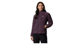 Doudoune mountain hardwear stretch down violet femme