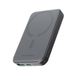 Joyroom Mini magneettinen langaton Powerbank 5000mAh, 20W + USB-C-kaapeli, 60W, 0,25m - musta