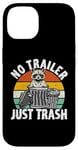 iPhone 14 No trailer just trash Raccoon Trashcan Garbage Case