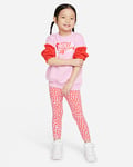 Nike Floral Toddler Crew and Leggings Set