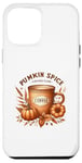 Coque pour iPhone 12 Pro Max Pumpkin Spice Coffee Club Autumn Vibes Cosy Season Automne