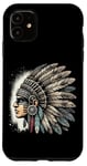 Coque pour iPhone 11 Aztec Warrior Mask Ancient Civilization Mexican Heritage