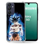 Cokitec Coque Renforcée pour Samsung Galaxy A16 5G Manga Dragon Ball Sangoku Noir