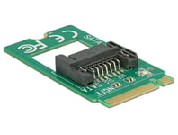 Delock Adapter M.2 Key B male > SATA 7 pin - Grensesnittsadapter - SATA 6Gb/s - M.2 Card