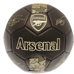 Arsenal FC Football Phantom Signature Training Soccer Ball Black Size 5 