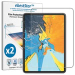 ebestStar - Pack x2 Verre trempé iPad Pro 11 Film Protection Ecran Vitre protecteur anti casse, anti-rayure, pose sans bulles [Dimensions PRECISES Tablette : 247.6 x 178.5 x 5.9mm, écran 11'']