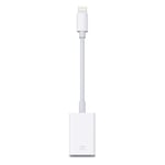 BOUTOP Apple MFi Certified Lightning to USB Adapter for Camera Support Hubs, Ethernet Adapter, MIDI Keyboard, Card Reader Compatible with iPhone iPad, White