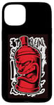 Coque pour iPhone 15 Plus Y2K Bombe de peinture en spray pour graffiti rétro Street Art Old Skool