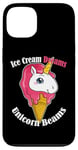 iPhone 13 Ice Cream Dreams Unicorn Beams Sweets Magical Treat Case