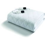 Surmatelas Chauffant - Imetec - 2 Places Adapto Maxi, 195x165 cm - 6 Températures - Tissu Hypoallergénique - Température Constante