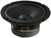 MONACOR SP-17/4 Haut-Parleur Universel, idéal pour la Reproduction de la Gamme des Basses et Moyennes fréquences, Enceinte Mid-Range, à Monter soi-même, en Noir