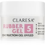 Claresa Rubber Gel Construction Gel UV/LED Længdegivende gel neglelak Skygge 05 12 g