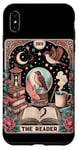 Coque pour iPhone XS Max The Reader Tarot Card Funny Bird Lover Lecteur de livre