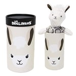 LES DÉGLINGOS - Grand Simply - Muchachos le Lama en Boite - Peluche Ultra Douce - Idée Cadeau - Utilisable dès la Naissance - 33cm