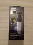 Philips Bodygroom Body Trimmer Series 3000 Cordless Showerproof Black NEW SEALED