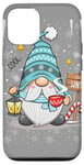 Coque pour iPhone 12/12 Pro Nain de Noël mignon Merry Xmas – Merry Christmas – Nouvel An