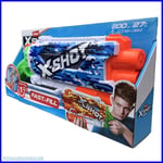 Zuru X-Shot Skins Water Camo Fast Fill Pump Action Blaster Gun Fires Up To 27ft